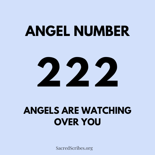 Meaning of Angel Number 222 explained by Joanne