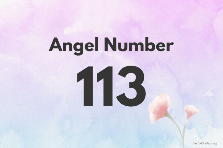 Meaning of Angel Number 113 Explained by Joanne