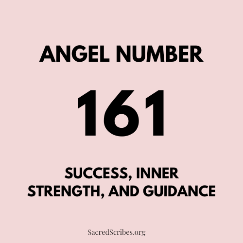 Meaning of Angel Number 161 explained by Joanne