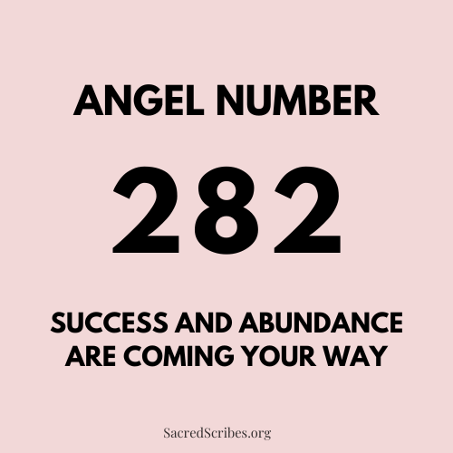 Meaning of Angel Number 282 explained by Joanne