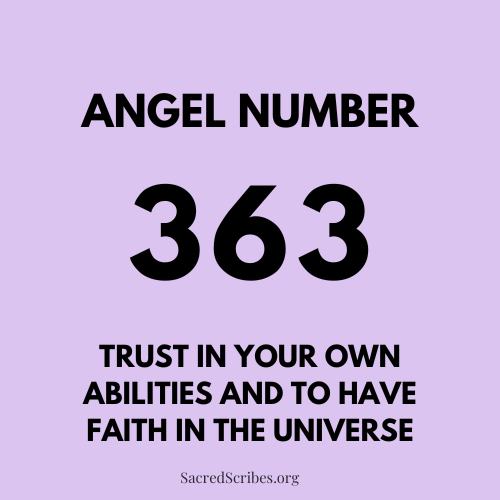 Meaning of Angel Number 363 Explained by Joanne