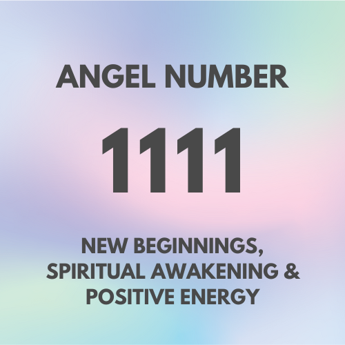 Meaning of Angel Number 1111 Explained by Joanne