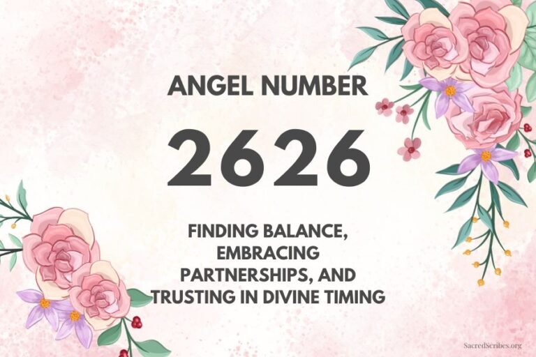 Meaning of Angel Number 2626 Explained by Joanne