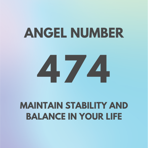 Meaning of Angel Number 474 Explained by Joanne
