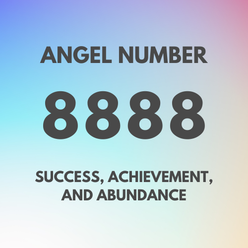 Meaning of Angel Number 8888 Explained by Joanne
