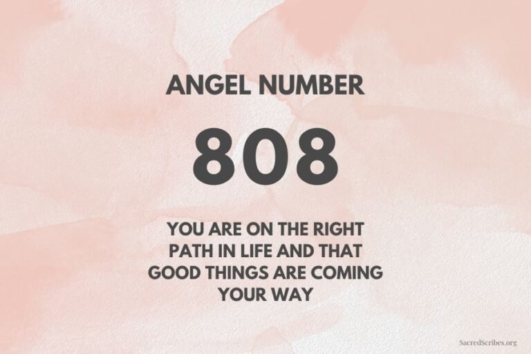 Meaning of Angel Number 808 Explained by Joanne