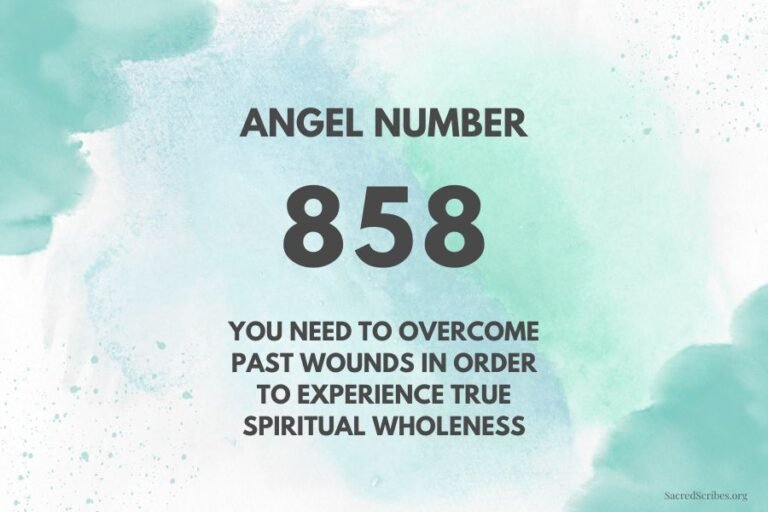 Meaning of Angel Number 858 Explained by Joanne