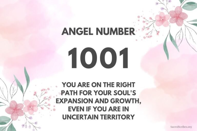 Meaning of Angel Number 1001 Explained by Joanne