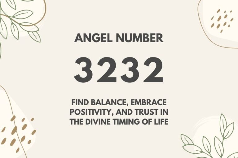 Meaning of Angel Number 3232 Explained by Joanne