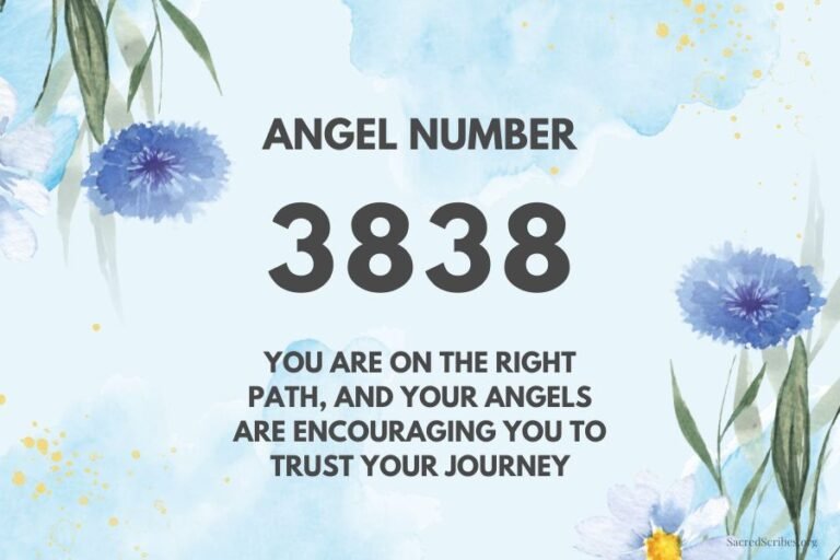 Meaning of Angel Number 3838 Explained by Joanne