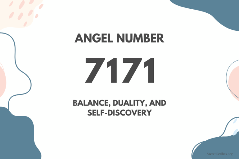 Meaning of Angel Number 7171 Explained by Joanne