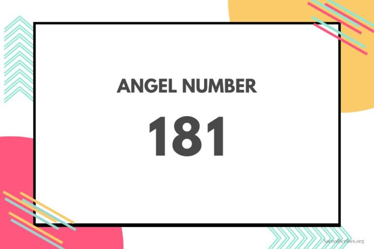 Meaning of Angel Number 181 Explained by Joanne