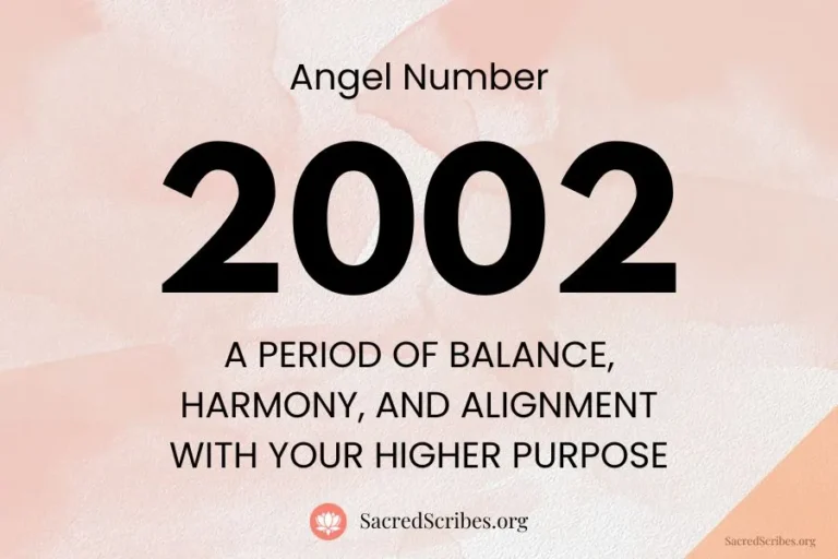 Meaning of Angel Number 2002 Explained by Joanne