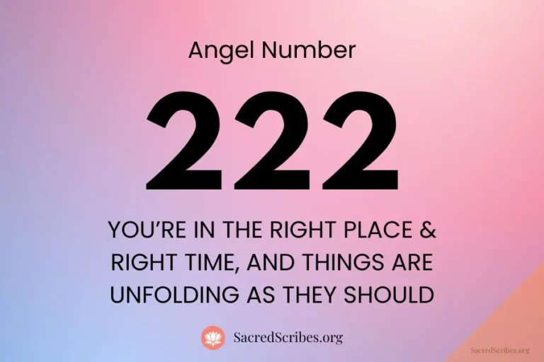 Meaning of Angel Number 222 Explained by Joanne