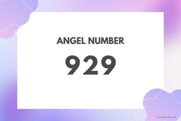 Meaning of Angel Number 929 Explained by Joanne