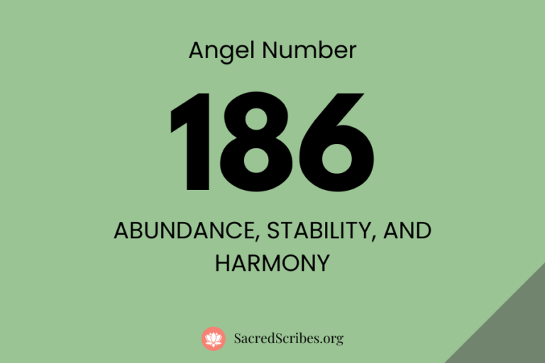 Meaning of Angel Number 186 Explained by Joanne