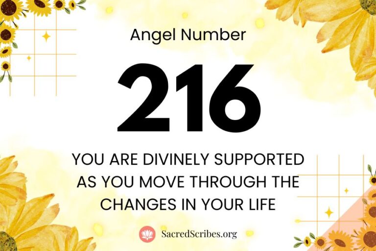 Meaning of Angel Number 216 Explained by Joanne