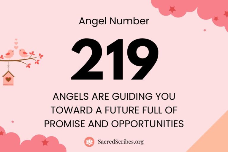 Meaning of Angel Number 219 Explained by Joanne