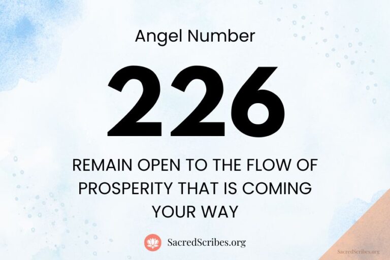 Meaning of Angel Number 226 Explained by Joanne