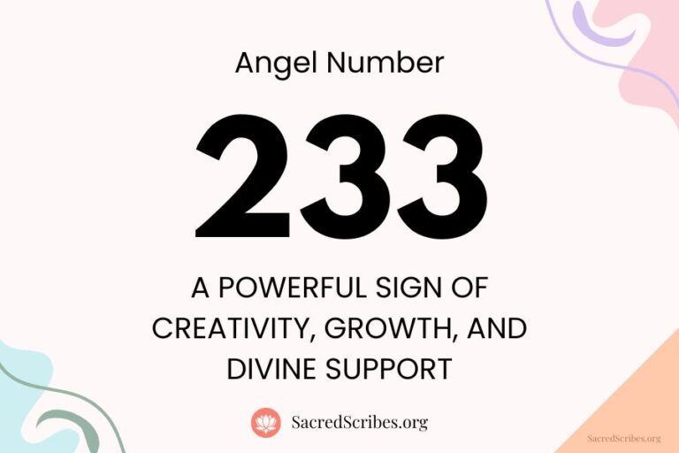 Meaning of Angel Number 233 Explained by Joanne