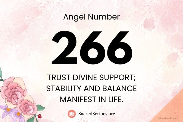 Meaning of Angel Number 266 Explained by Joanne